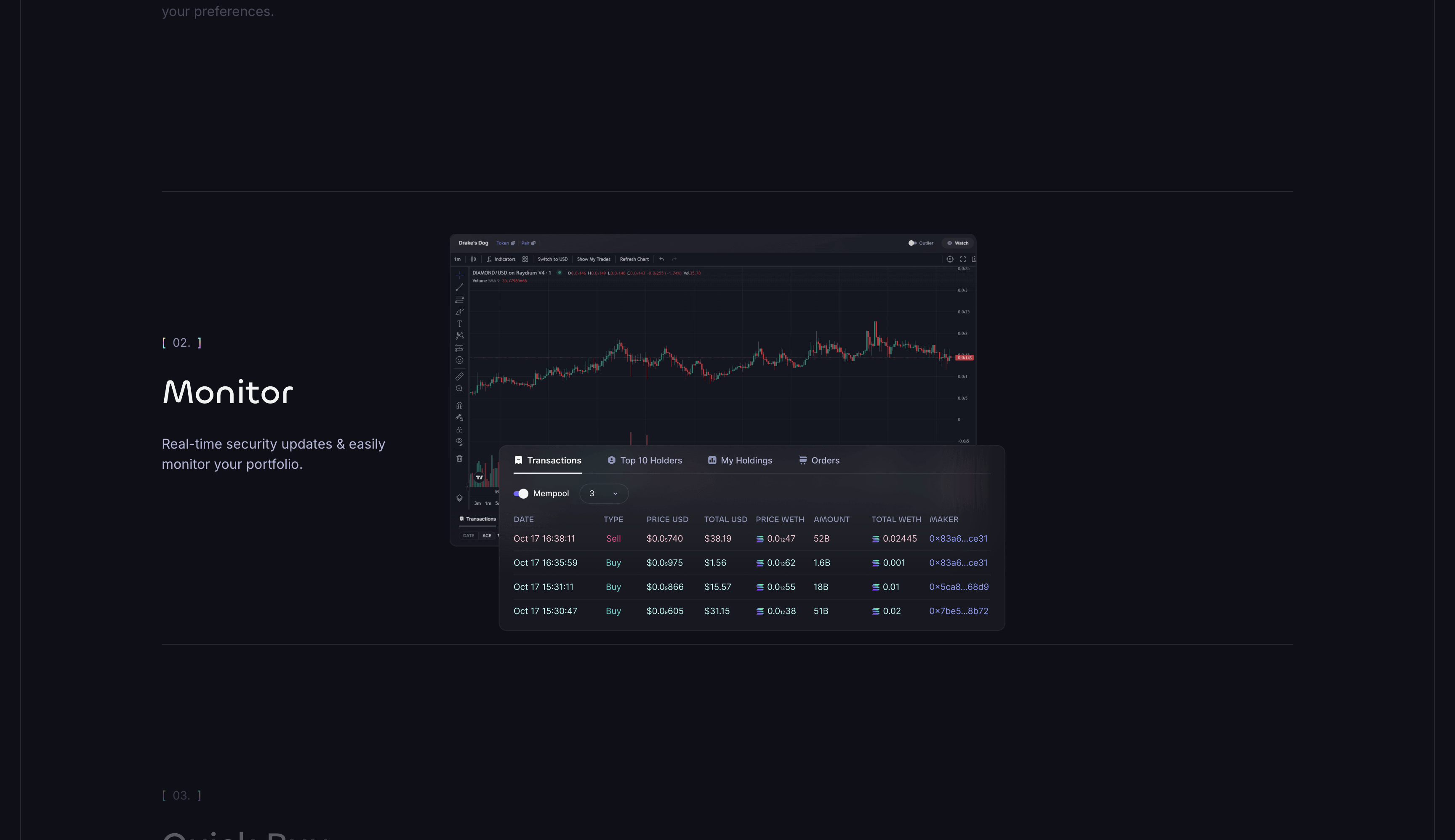Monitor Interface